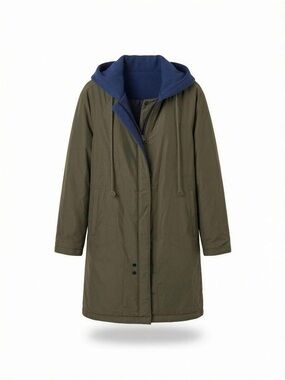 Women’s Olive & Purple Shell Jacket with Hand Gun Print Size Small